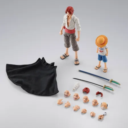 ONE PIECE SHANKS LUFFY CHILDHOOD S.H.FIGUARTS ACTION FIGURE