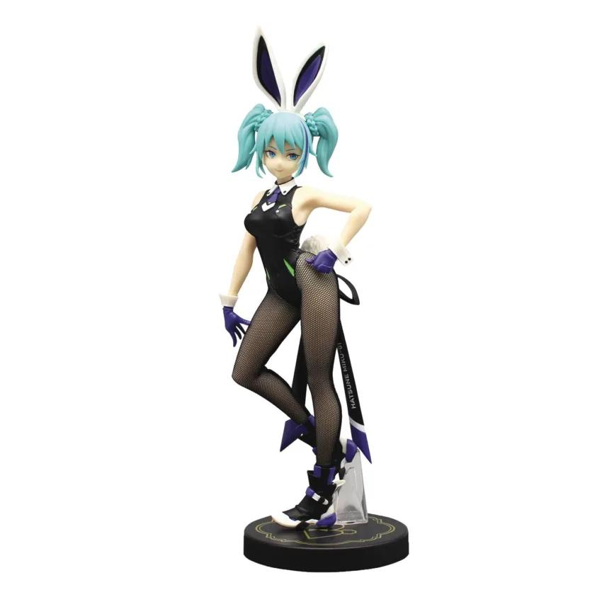 HATSUNE MIKU BICUTE BUNNIES STREET VIOLET COLOR FIGURE