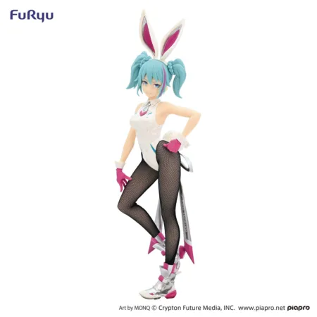 HATSUNE MIKU BICUTE BUNNIES STREET PINK COLOR FIGURE