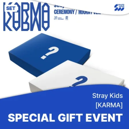 Pre-order: [POB] [STRAY KIDS] THE 4TH ALBUM [KARMA] 2EA SET