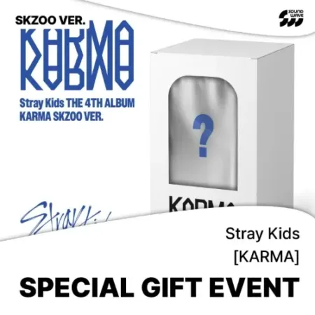 Pre-order: [POB] [STRAY KIDS] THE 4TH ALBUM [KARMA] (SKZOO VER.) RANDOM