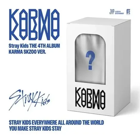 Pre-order: [STRAY KIDS] THE 4TH ALBUM [KARMA] (SKZOO VER.) RANDOM