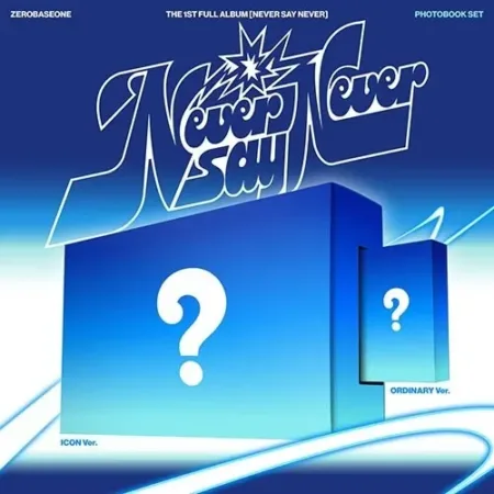 [Pre-Order] ZEROBASEONE - THE 1ST FULL ALBUM [NEVER SAY NEVER] (PHOTOBOOK VER.) A RANDOM VER.