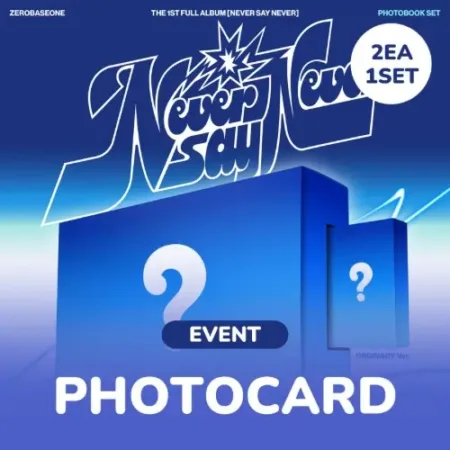 [Pre-Order] [POB] ZEROBASEONE - THE 1ST FULL ALBUM [NEVER SAY NEVER] (PHOTOBOOK VER.) A SET VER.