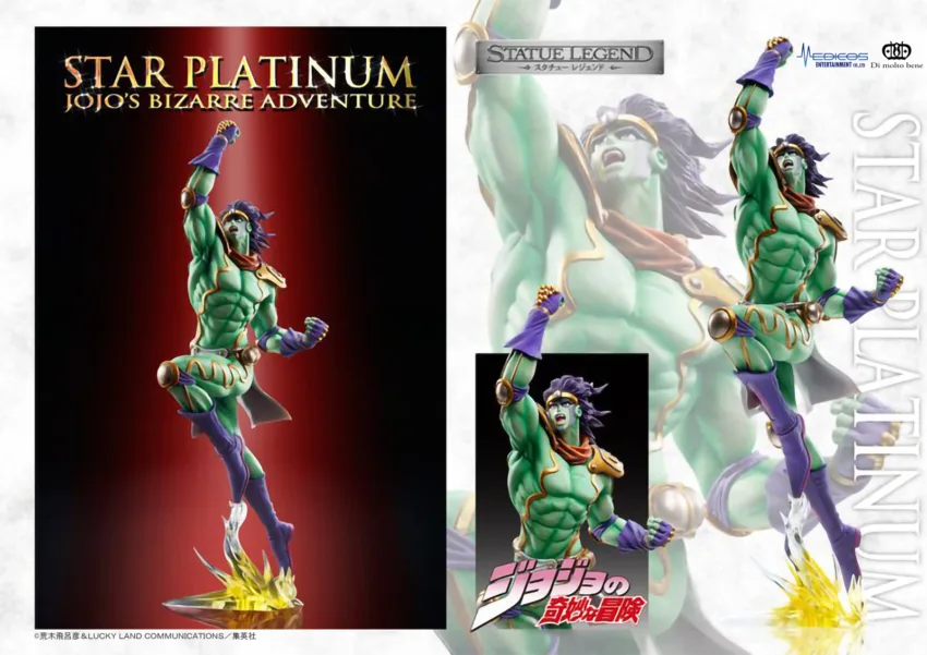 JOJOS BIZARRE ADV PT3 STATUE LEGEND STAR PLATINUM FIGURE