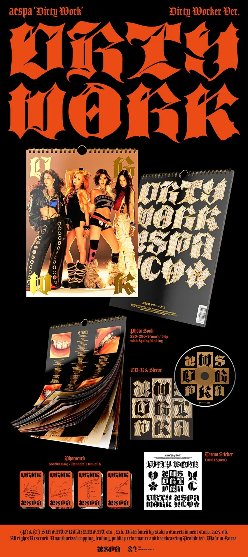 aespa - SINGLE [DIRTY WORK] (DIRTY WORKER VER.)