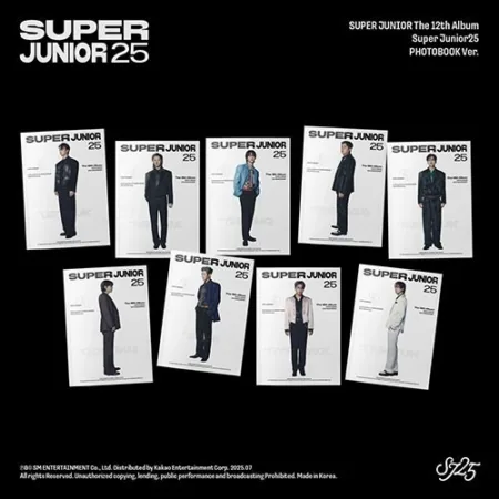 SUPER JUNIOR - THE 12TH ALBUM [SUPER JUNIOR25] (PHOTOBOOK VER.)