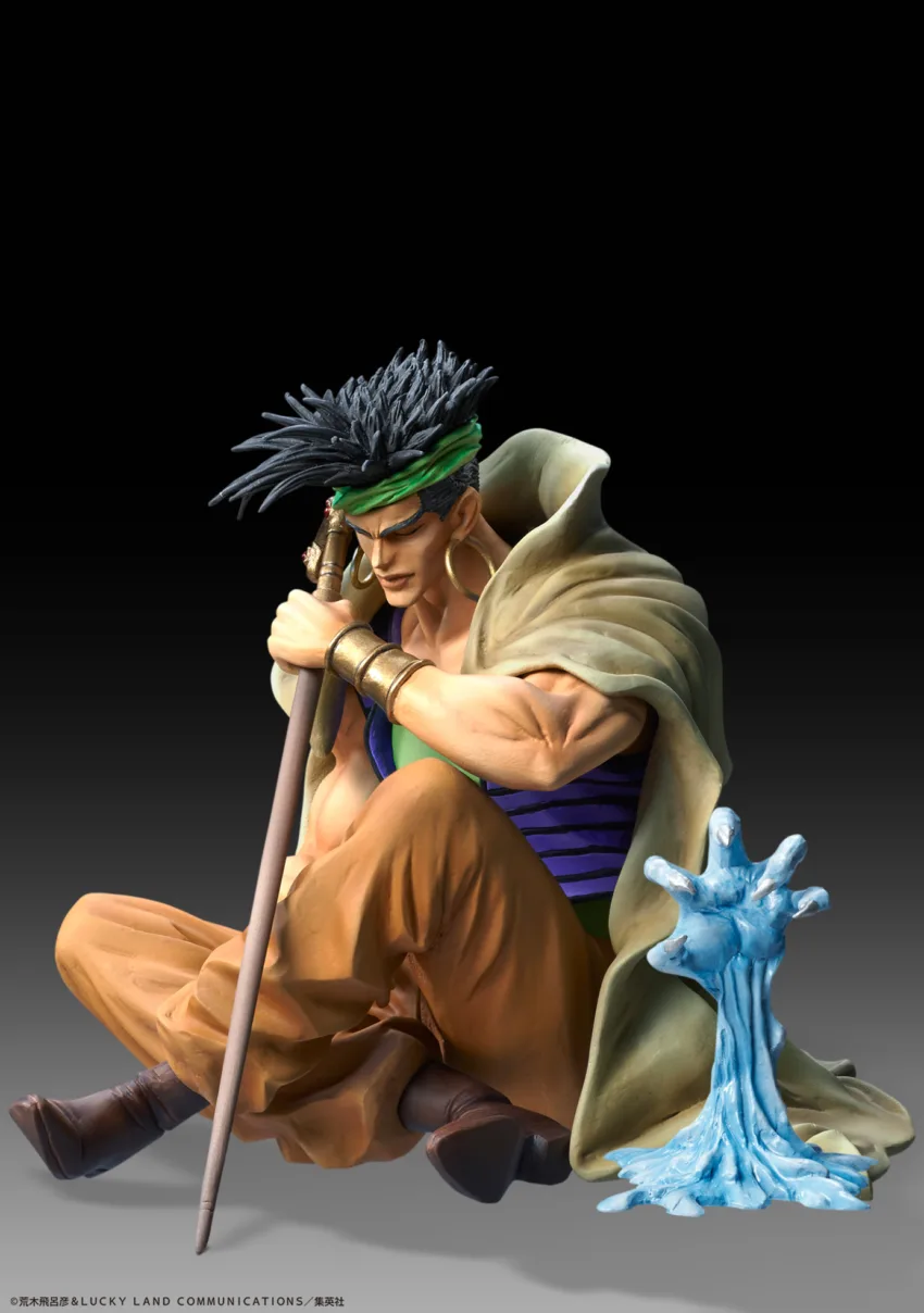 JOJOS BIZARRE ADV PT3 STATUE LEGEND NDOUL & GEB PVC FIGURE