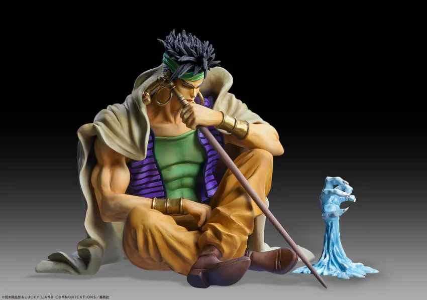 JOJOS BIZARRE ADV PT3 STATUE LEGEND NDOUL & GEB PVC FIGURE
