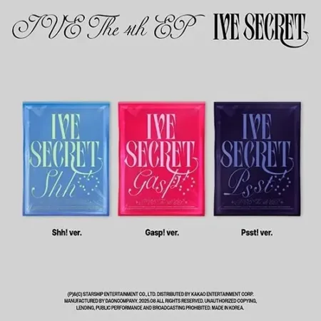 IVE - THE 4TH EP [IVE SECRET] A RANDOM VER.