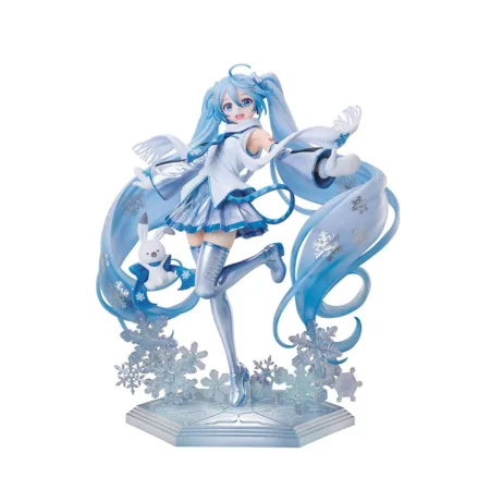 Pre-order:  CHARACTER VOCAL 01 HATSUNE MIKU SNOW MIKU SKY TOWN 10TH ANNIVERSARY 1/7 FIGURE. ESTIMATED SHIP DATE: MARCH 2026