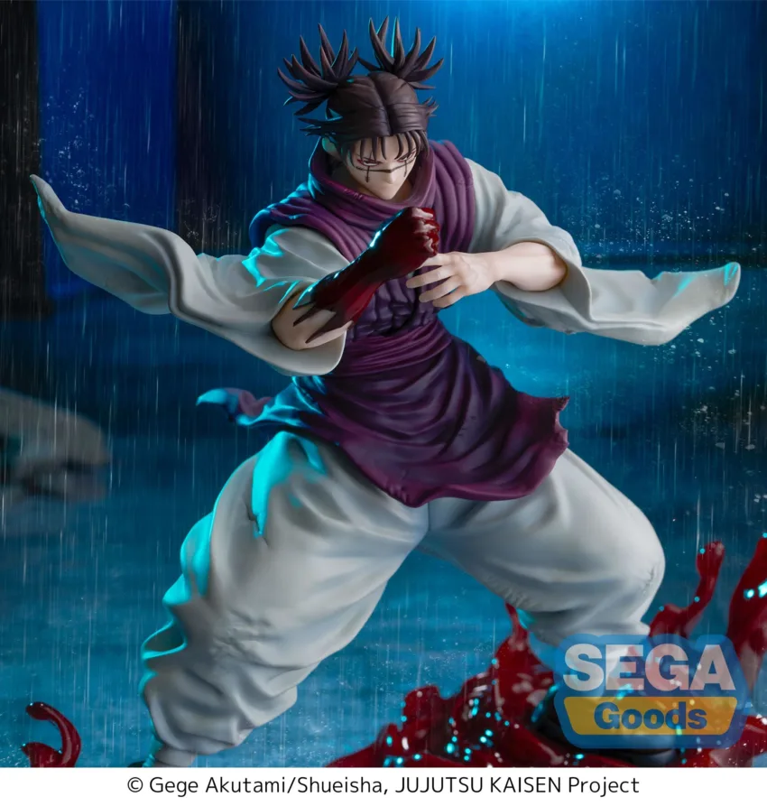 Pre-order:  JUJUTSU KAISEN FIGURIZMA CHOSO FLOWING RED SCALE STACK FIGURE. ESTIMATED SHIP DATE: SEPTEMBER 2025