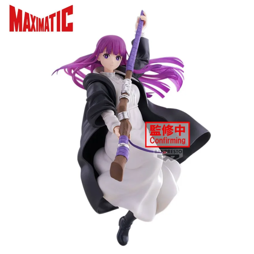 pre-order: FRIEREN BEYOND JOURNEYS END MAXIMATIC FERN STATUE. SHIP DATE ON MARCH 2026