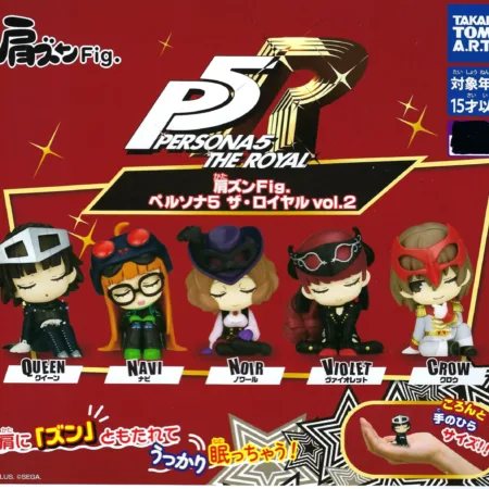 Persona 5 Royal Katazun Fig. vol. 2. A Complete Set of 5 characters