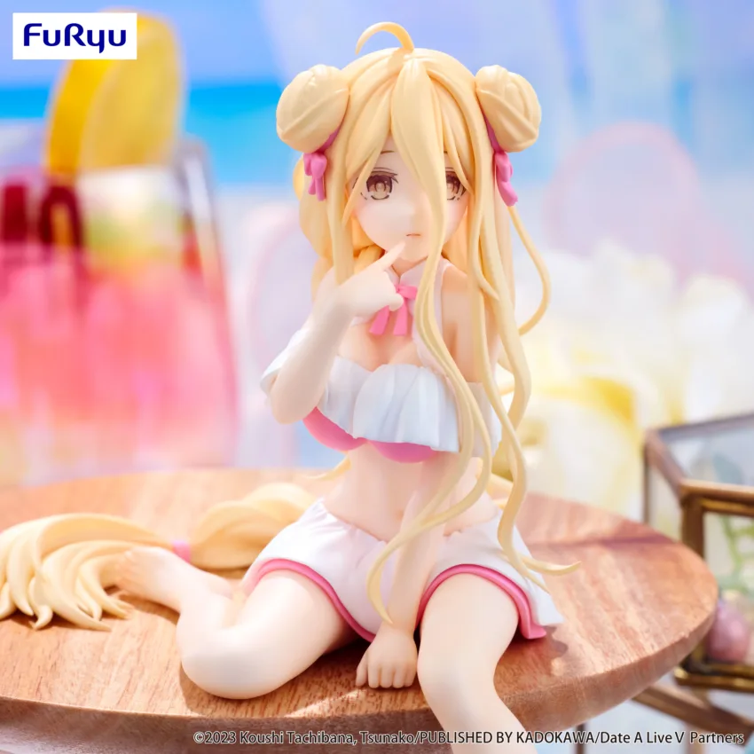 DATE A LIVE MUKURO HOSHIMIYA SWIMSUIT NOODLE STOPPER FIG
