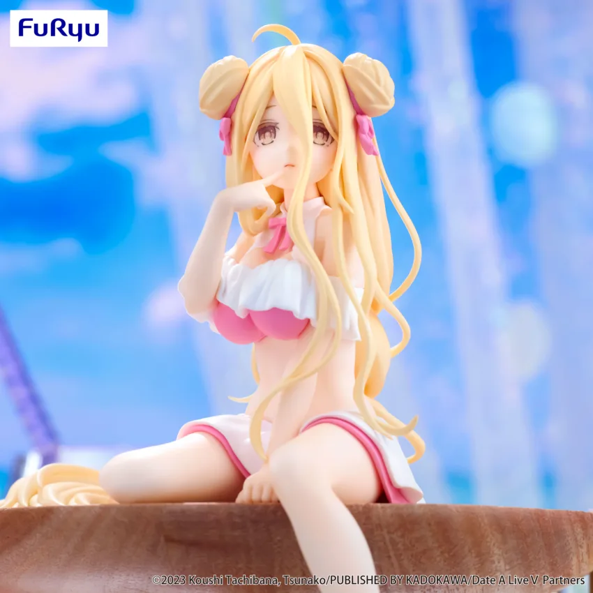 DATE A LIVE MUKURO HOSHIMIYA SWIMSUIT NOODLE STOPPER FIG