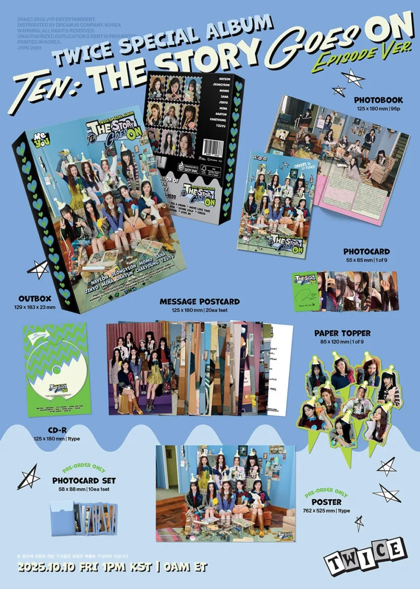 coming soon: TWICE - THE : THE STORY GOES ON (EPISODE VER.) A Random ver.