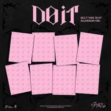 PRE-ORDER: STRAY KIDS - SKZ IT TAPE [DO IT] (ACCORDION VER.) A COMPLETE SET ( 8 VERSIONS)