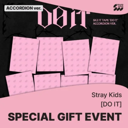 PRE-ORDER: POB - STRAY KIDS - SKZ IT TAPE [DO IT] (ACCORDION VER.) A COMPLETE SET ( 8 VERSIONS)