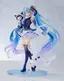 Pre-order: Snow Miku x Kuromi 1/7 Pvc Figure. Estimate ship date: November 2026