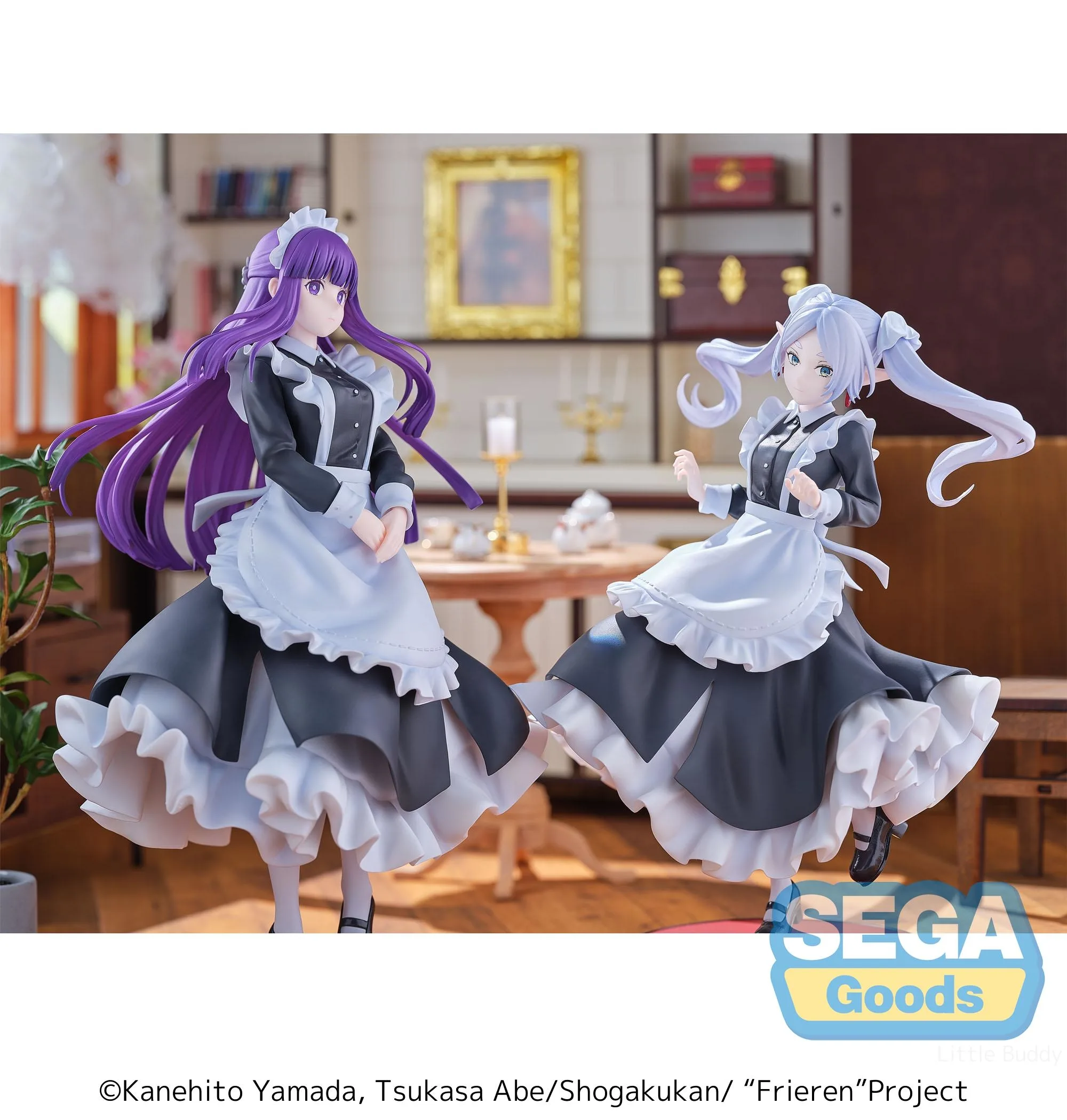 coming soon: FRIEREN BEYOND JOURNEYS END LUMINASTA FRIEREN MAID COSTUME FIGURE