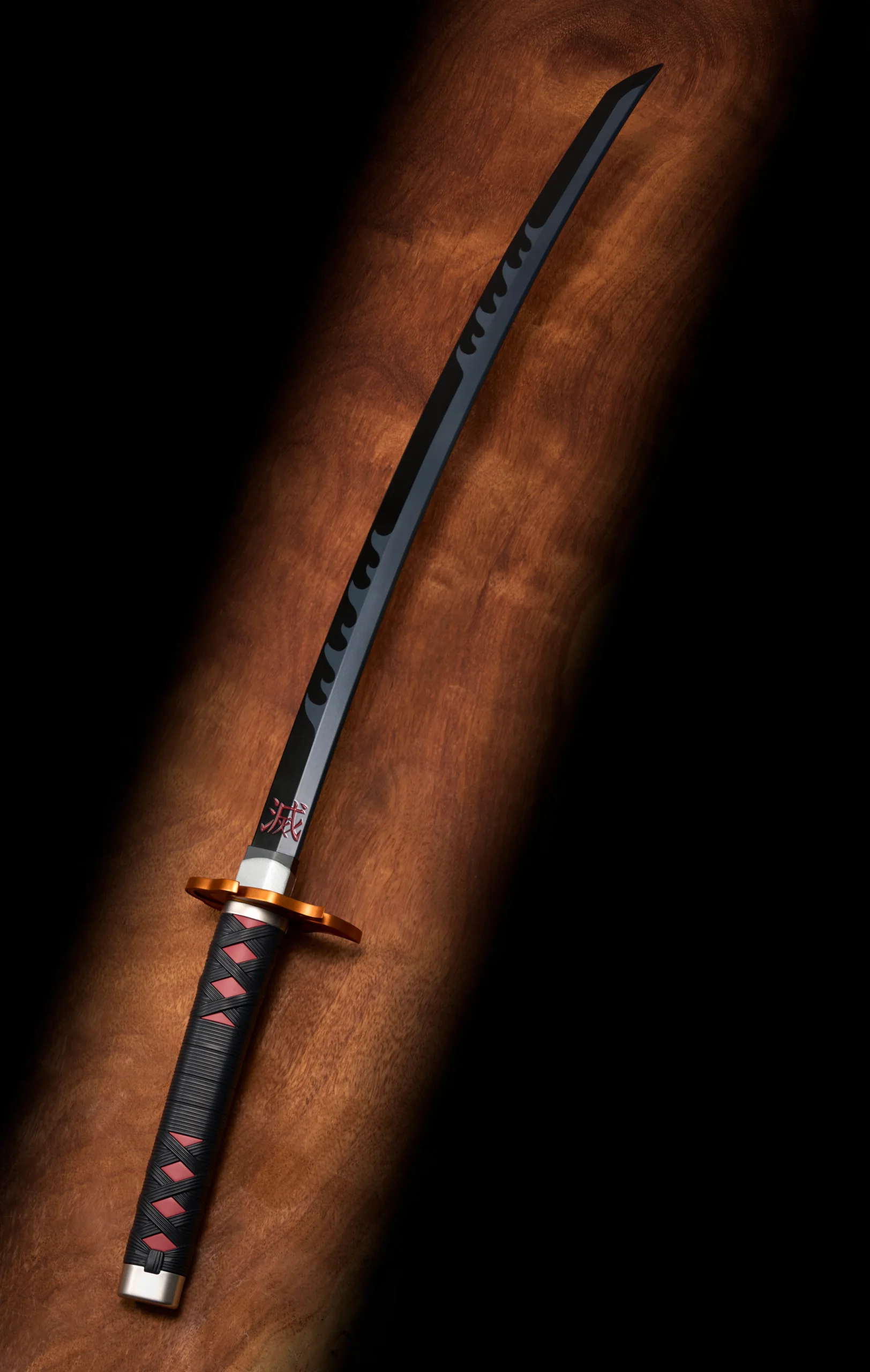 DEMON SLAYER TANJIRO RENGOKUS GUARD NICHIRIN SWORD PROPLICA