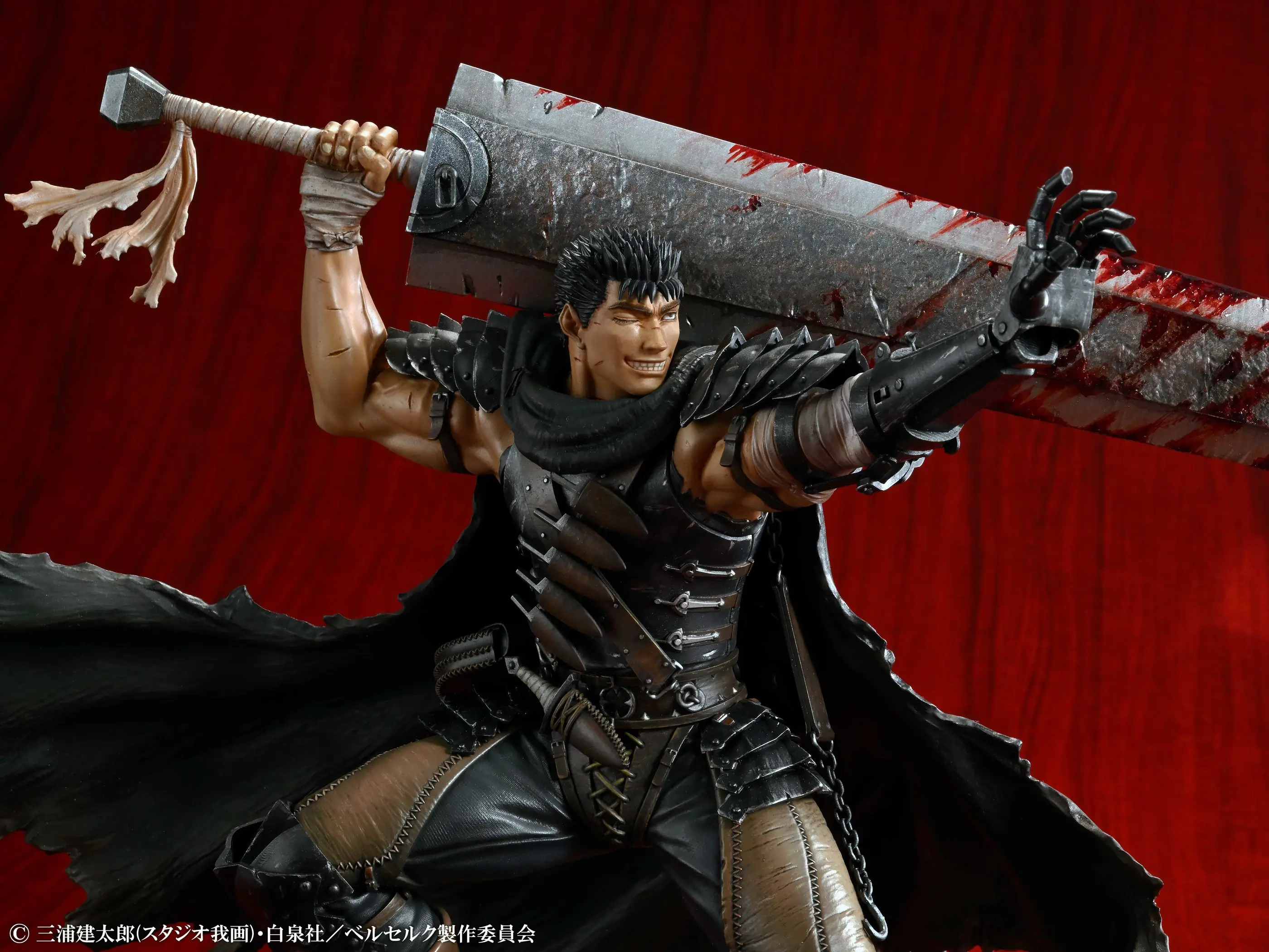 BERSERK GUTS BLACK SWORDSMAN 1/7 PVC FIGURE