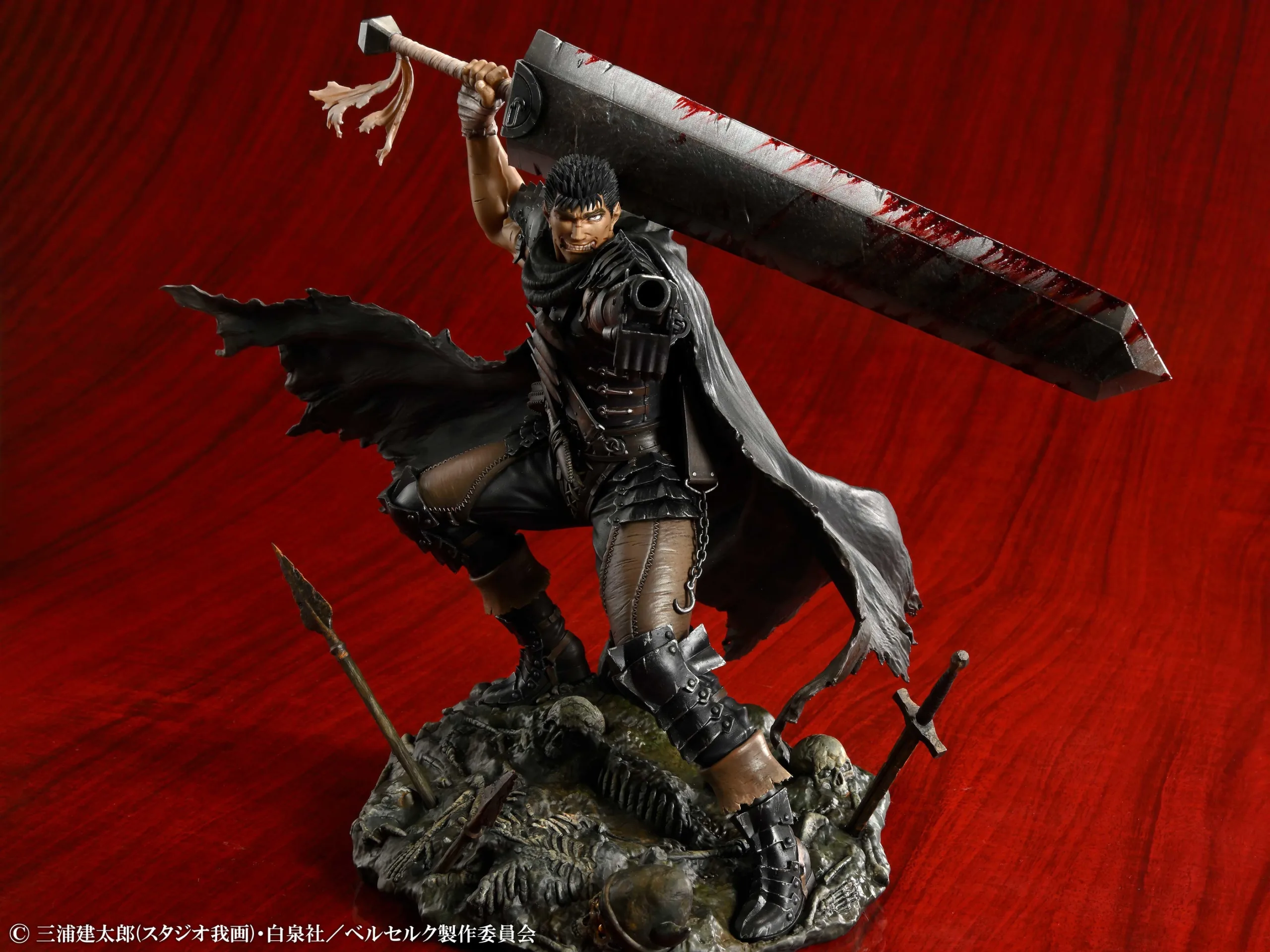 BERSERK GUTS BLACK SWORDSMAN 1/7 PVC FIGURE