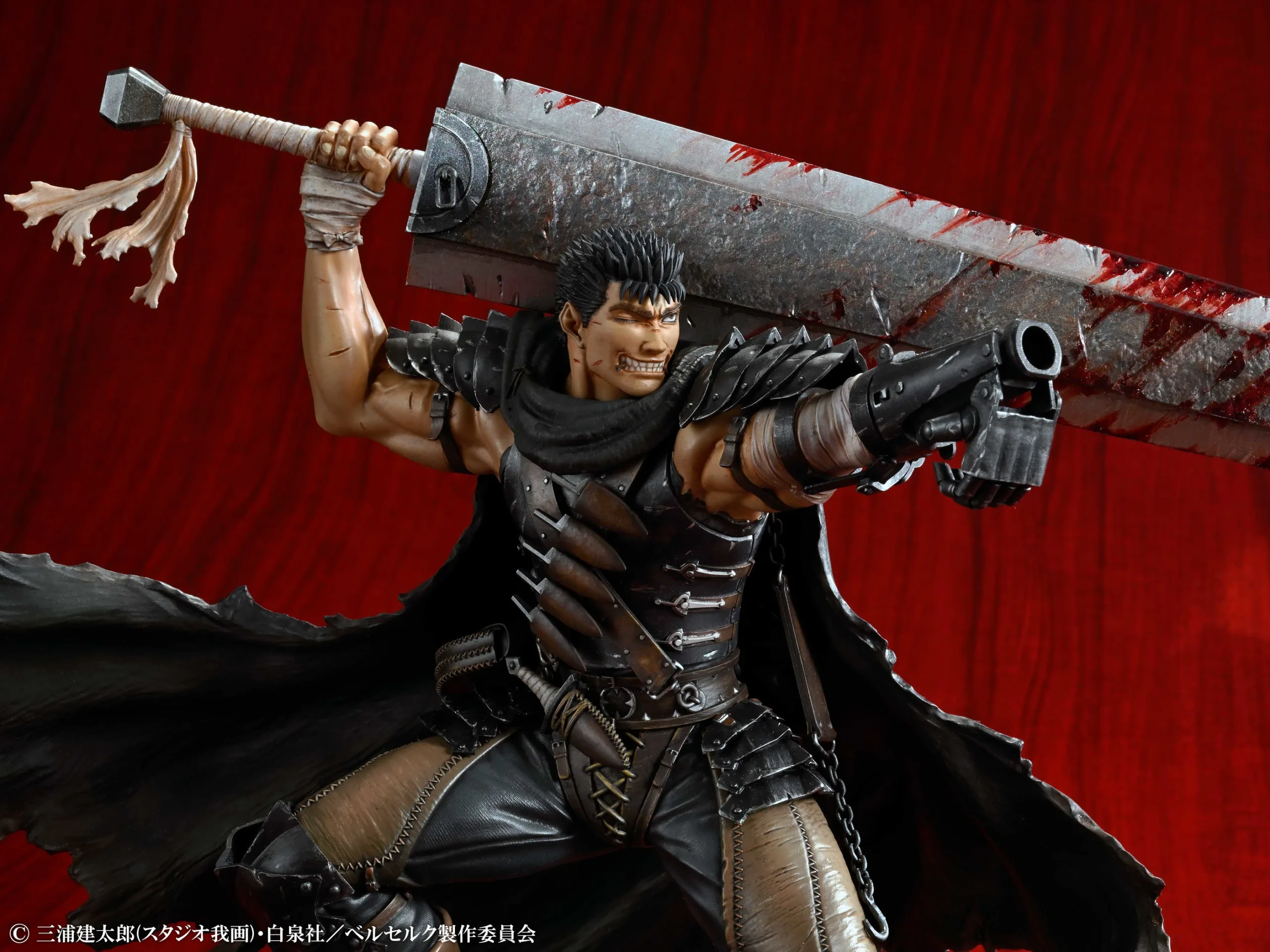 BERSERK GUTS BLACK SWORDSMAN 1/7 PVC FIGURE