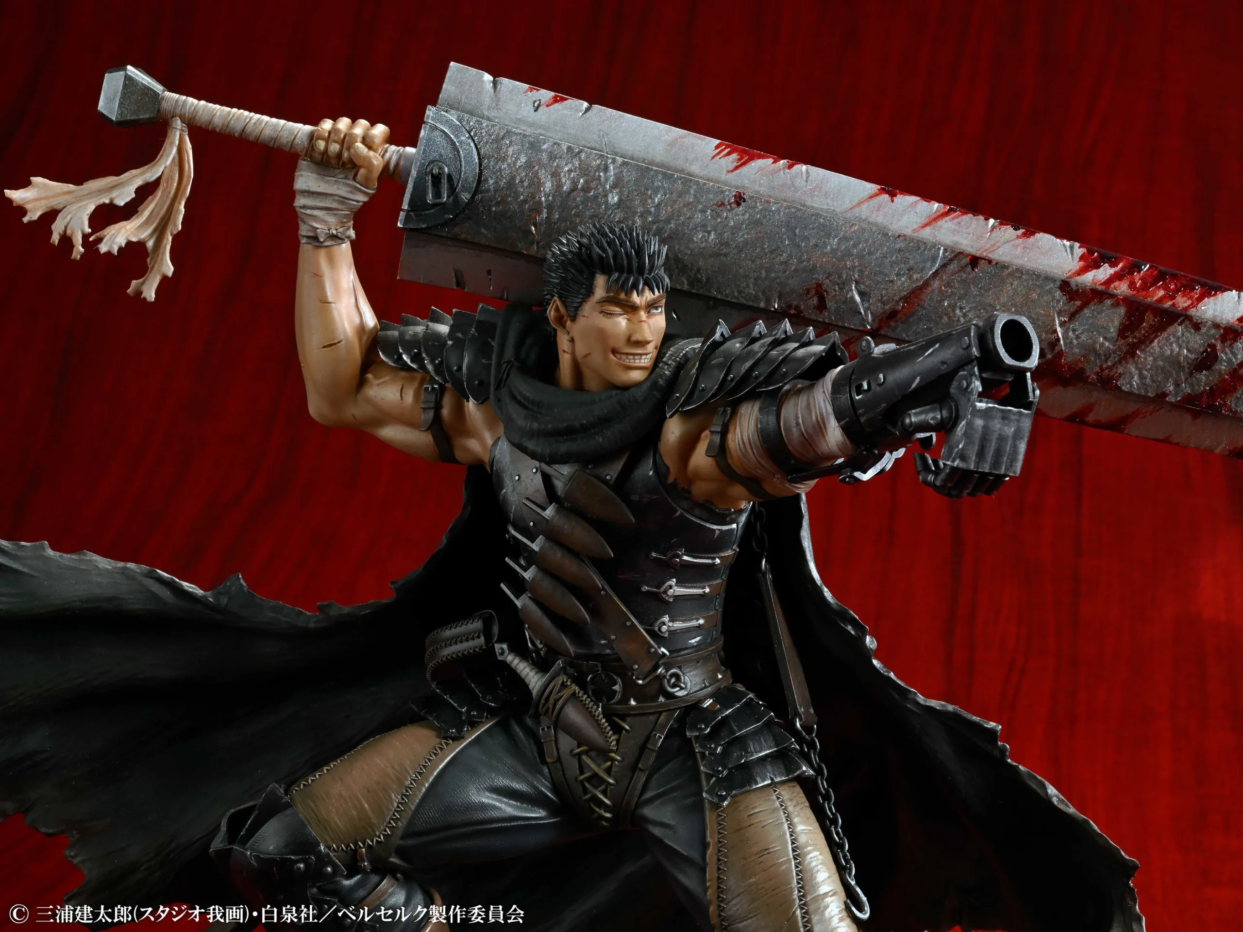 BERSERK GUTS BLACK SWORDSMAN 1/7 PVC FIGURE