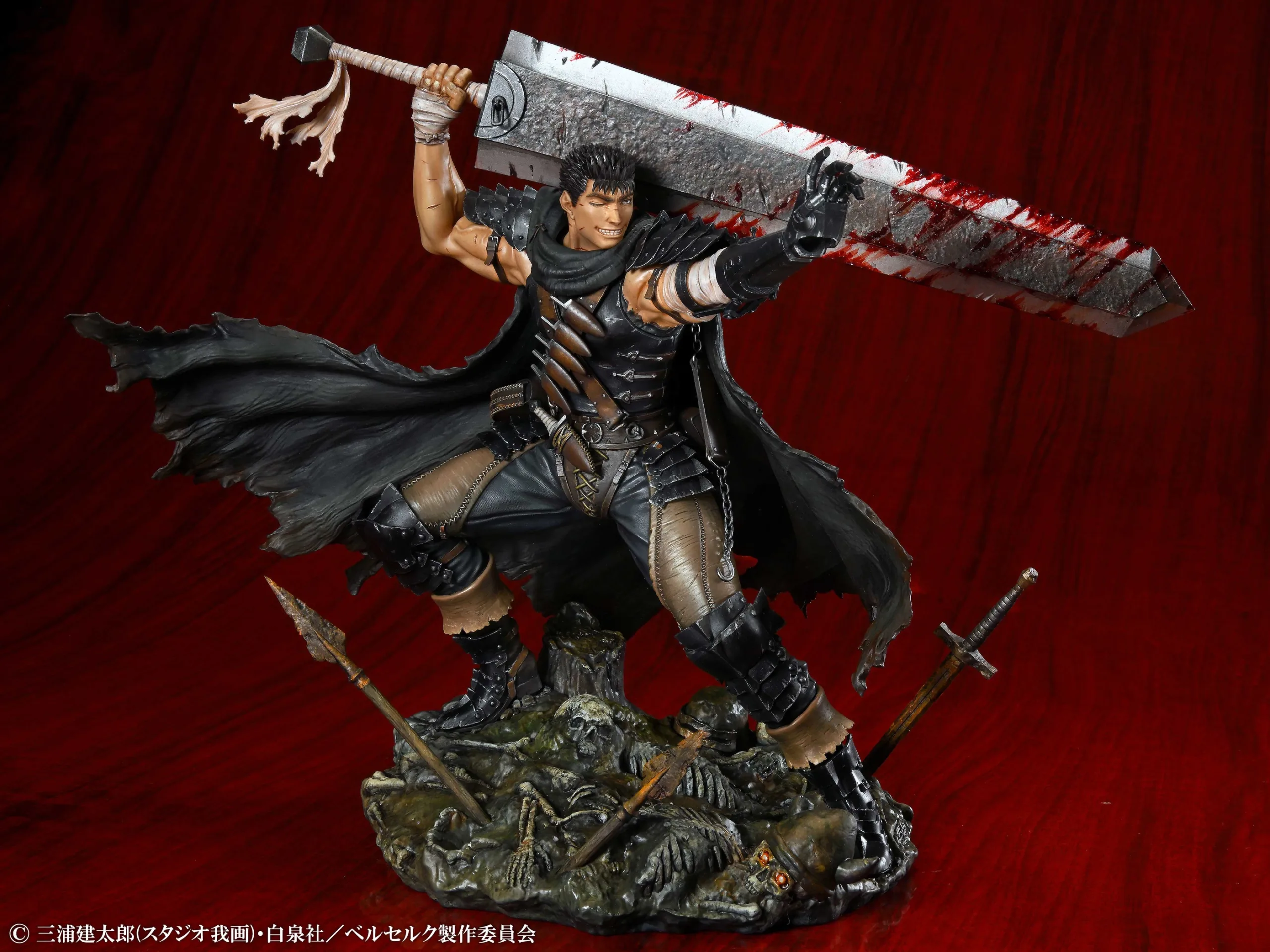 BERSERK GUTS BLACK SWORDSMAN 1/7 PVC FIGURE