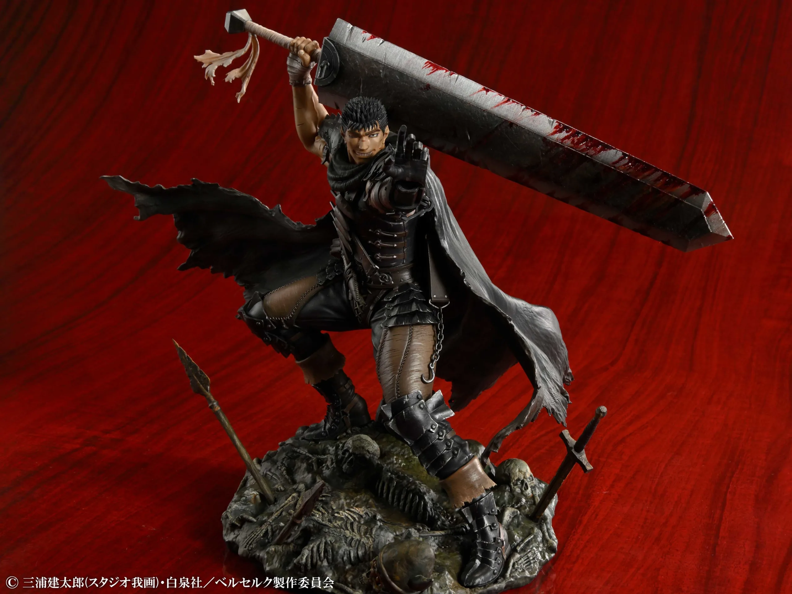 BERSERK GUTS BLACK SWORDSMAN 1/7 PVC FIGURE