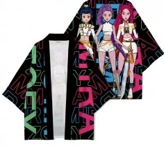 KPOP DEMON HUNTERS HAORI - SMALL ADULT SIZE