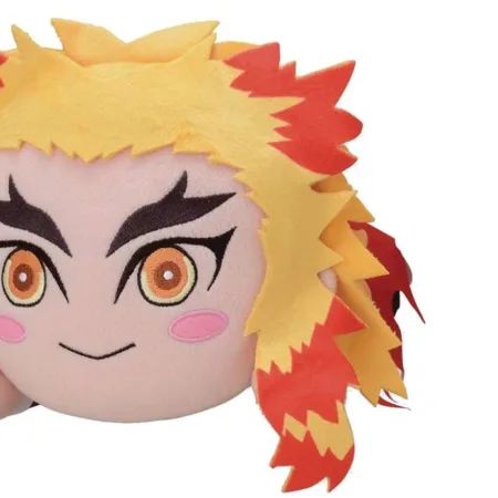 DEMON SLAYER KIMETSU KYOJURO RENGOKU NESOBERI LAY-DOWN PLUSH ( MOUTH CLOSE)