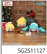 Coming Soon: Hatsune Miku Series Fuwapuchi Nesoberi Plush ", Kagamine Len" Christmas 2025 (EX).