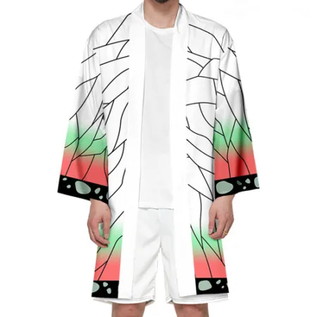 Anime Haori - Medium Adult size - Demon Slayer - Shinobu