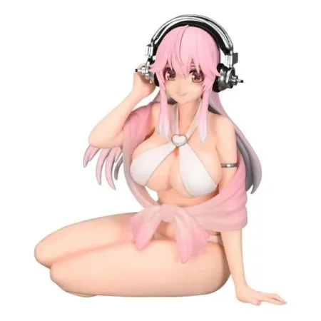 Noodle Stopper Figure Super Sonico Bikini White Version