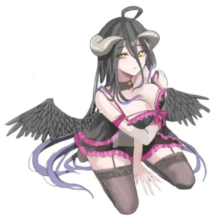 Pre-order:  Overlord Desktop Cute Figure Albedo -Negligee ver.- [ESTIMATED ARRIVAL: JUNE 2026]