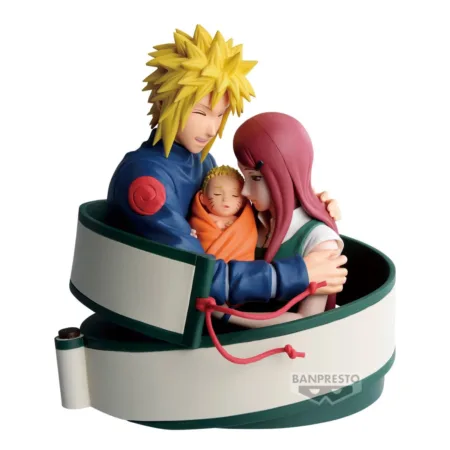 Pre-order:  NARUTO 72 SERIES 53 MINATO NARUTO KUSHINA 5.1IN STATUE [ESTIMATED ARRIVAL: JUNE 2026]