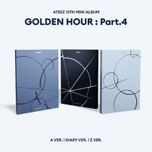Pre-order: [ATEEZ] GOLDEN HOUR : PART.4. A Random Ver. plus a random 8ROOM photocard