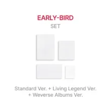 Pre-order: [EARLY-BIRD] [BTS] ARIRANG (2EA 1SET) + LIVING LEGEND VER. + WEVERSE VER. SET
